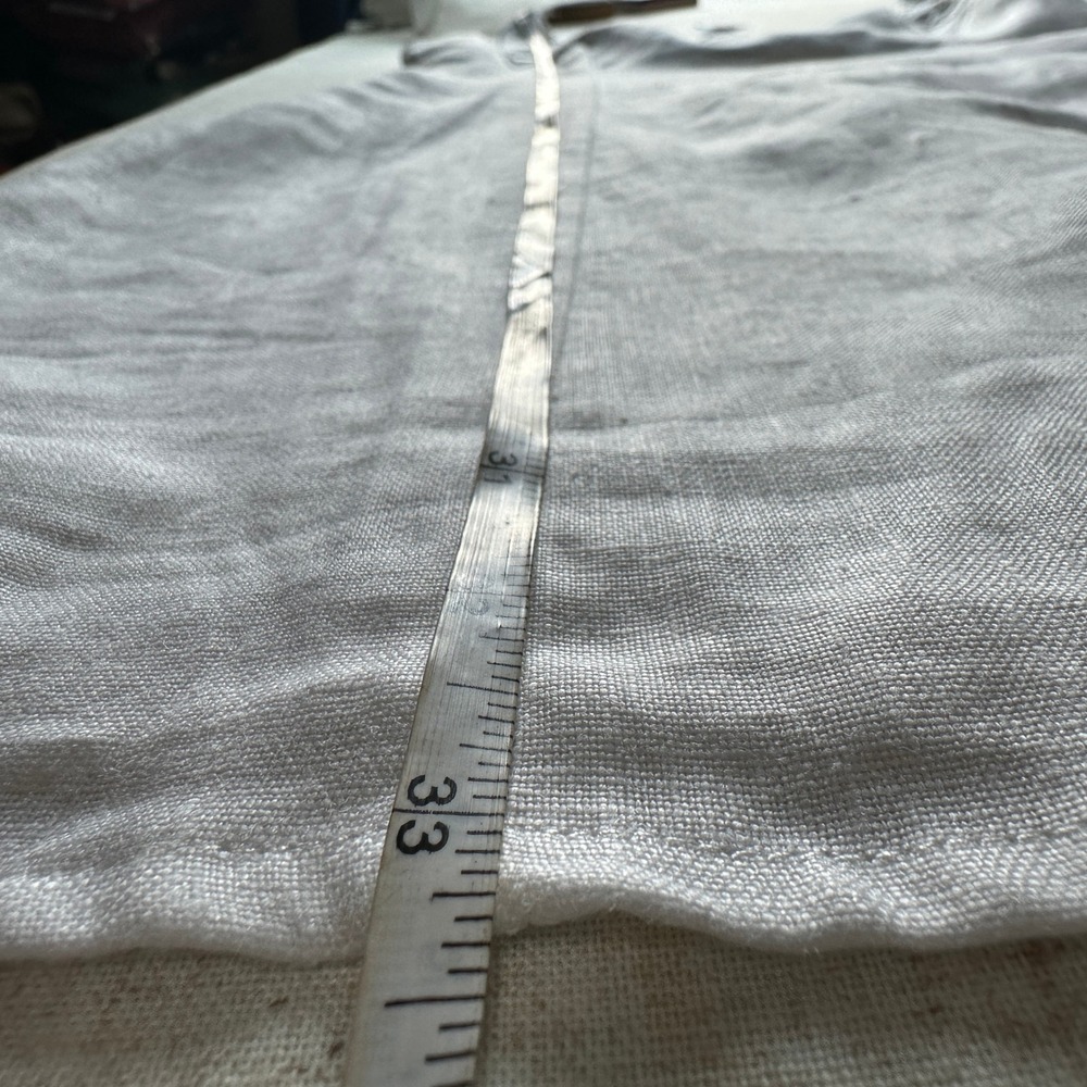 NWT Reformation Elana Linen Mini Dress White LWD 4 - Picture 11 of 11